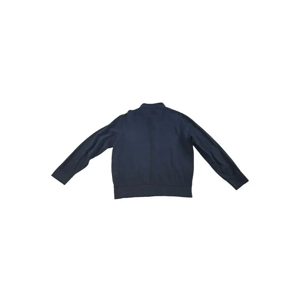 Polo Ralph Lauren Men’s Large Navy 1/4 Zip Pullover Sweatshirt Pony Logo